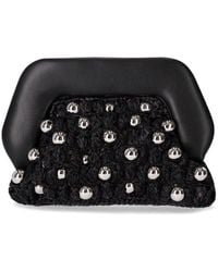 THEMOIRÈ - Gea Straw Beads Clutch Bag - Lyst