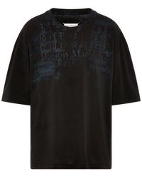Maison Margiela - Oversized Cotton T Shirt - Lyst