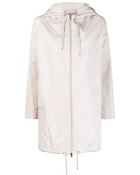 Herno - Techno Taffeta Parka Coat - Lyst
