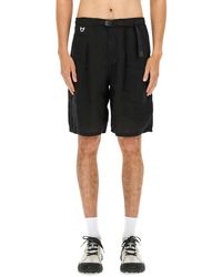 Undercover - Linen Shorts - Lyst