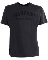 Bl'ker - T Shirt Mc Grafica "Warriors" - Lyst