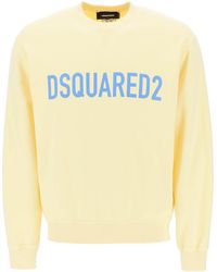 DSquared² - Logo Print Sweatshirt - Lyst