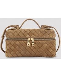Bottega Veneta - Bang Bang Suede Vanity Case Bag - Lyst