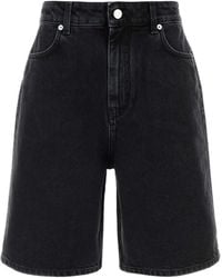 Loulou de Saison - Isu Lds Denim Shorts - Lyst