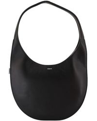 Coperni - Medium Soft Swipe Schoudertas Leer Zwart - Lyst