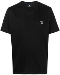 Paul Smith - Zebra Organic Cotton T-Shirt - Lyst