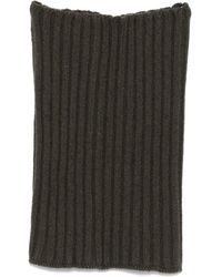 Rick Owens - Cashmere Gebreide Sjaal - Lyst