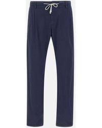 Eleventy - Elenty Regentent Cotton Jogger Pantaloni - Lyst