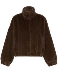 Weekend by Maxmara - Weekend Danemone Faux Fur Jacket - Lyst