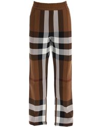Burberry - Joggers Check - Lyst