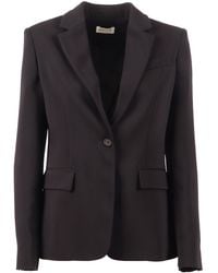 P.A.R.O.S.H. - P.a.r.o..h. Giacca Monopetto Panty26 - Lyst