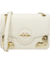 Love Moschino - Liebe Moschino -Umhängetaschen Frauen Polyurethan Beige/Butter - Lyst