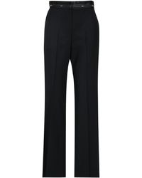 MSGM - Pantalon Noir - Lyst
