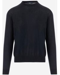 Herno - Wool And Silk Knit - Lyst