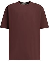 Comme des Garçons - Comme Des Garçons Overhemd T-shirt Met Ronde Hals En Omgekeerd Logo - Lyst