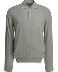 Brunello Cucinelli - Polo Shirt With Buttons - Lyst