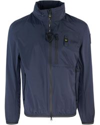 Blauer - Bluer Giacca Nastrata Dewar Blu - Lyst