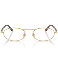 Persol - Po1023 V 515 Gold/Transparente Unisex-Brille - Lyst