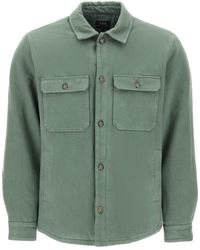 A.P.C. - Alessio gepolstert Overshirt - Lyst
