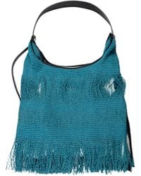 Anita Bilardi - Borsa Picasso Sfrangiata Petrolio - Lyst