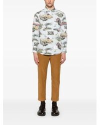 Thom Browne - Printed Shirt - Lyst