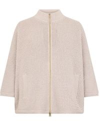 Herno - Oversized Knitted Cardigan - Lyst