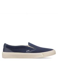 Dior - Leather Slip-on Sneakers - Lyst