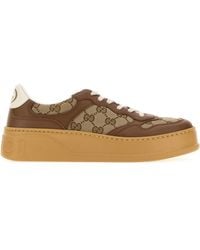 Gucci - Gg Canvas Low-Top Trainers - Lyst