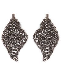 Brunello Cucinelli - Pendientes largos - Lyst