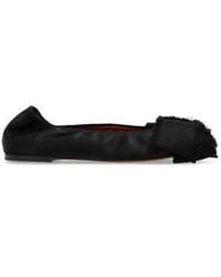 Lanvin - Ballerina With Bow Shoes - Lyst