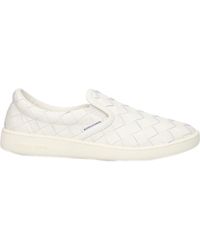 Bottega Veneta - Slip On Leather/Ivory - Lyst