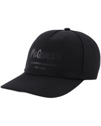 McQueen - Graffiti Cap - Lyst
