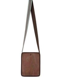 Etro - Bolso de hombro pequeño Arnica con estampado de cachemira de - Lyst