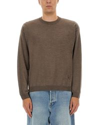 Moschino - Wool And Silk Pullover - Lyst