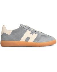 Hogan - 'Cool' Light Suede Sneakers - Lyst