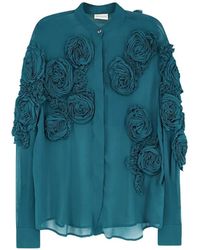 Dries Van Noten - Chowsa Emb 3376 W.W.Shirt Pet - Lyst
