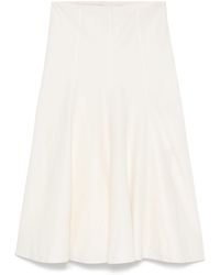 KHAITE - Lenno Midi-Rok - Lyst
