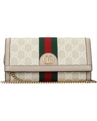 Gucci - Ophidia Wallet/ Fabric - Lyst