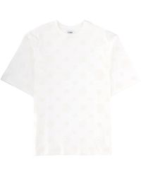 CASABLANCA - Logo Crew Neck T-Shirt - Lyst
