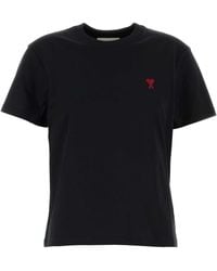 Ami Paris - Ami Cotton T-Shirt - Lyst