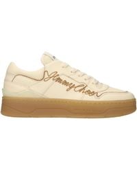 Jimmy Choo - Sneakers Florent Donna Leather/Ecru - Lyst
