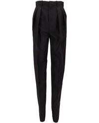 Saint Laurent - Pantalon-versie Droit Pr12 Gr - Lyst