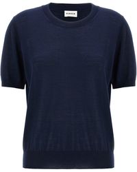P.A.R.O.S.H. - Trui Met Ronde Hals - Lyst