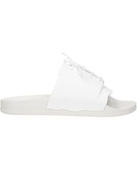 Maison Margiela - Slippers En Hoeven Mannen Wit Rubber - Lyst