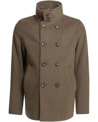 Herno - "Peacoat Resort" Short Coat - Lyst