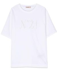 N°21 - T Shirt Logo - Lyst