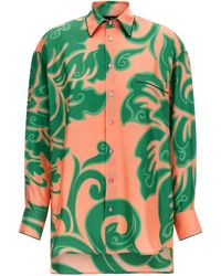Etro - Bloems Shirt - Lyst
