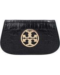Tory Burch - Pochette Reva Donna Pelle Nero - Lyst