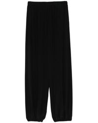 Alysi - Trousers Silk - Lyst