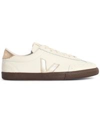 Veja - 'Volley' Leather Sneakers - Lyst